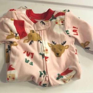 Christmas Fleece Pajamas